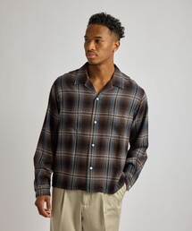 Saturdays NYC | Marco Vintage Check LS Open Collar Shirt(シャツ/ブラウス)