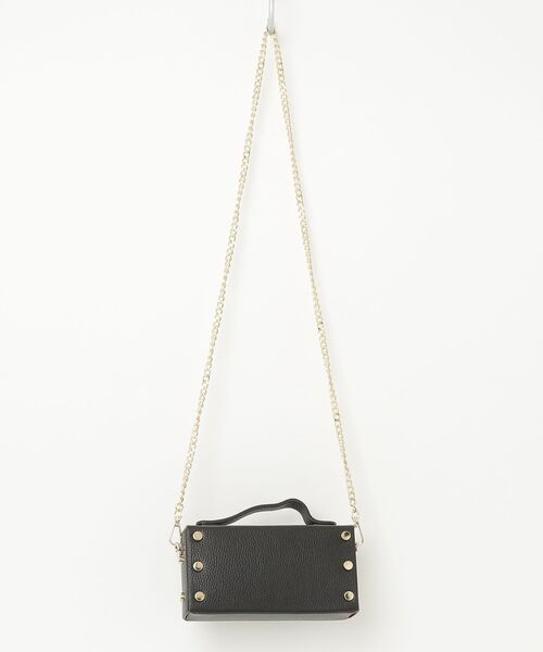 ROSE BUD（ローズバッド）の「(MILLELA FIRENZE)CHAIN SHOULDER BAG（ショルダーバッグ・レディース・ブラック・ONE SIZE）」の2枚目の写真