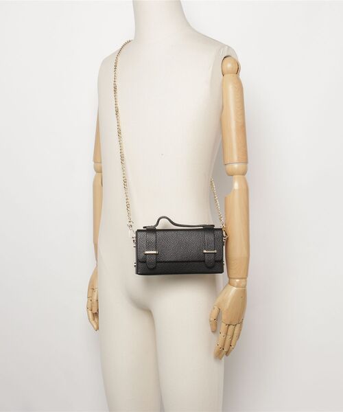 ROSE BUD(ローズバッド)の「(MILLELA FIRENZE)CHAIN SHOULDER BAG(ショルダーバッグ・レディース・ブラック/ブルー・ONE SIZE)」の6枚目の写真