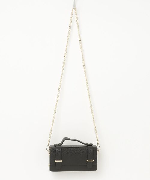 ROSE BUD(ローズバッド)の「(MILLELA FIRENZE)CHAIN SHOULDER BAG(ショルダーバッグ・レディース・ブラック/ブルー・ONE SIZE)」の7枚目の写真