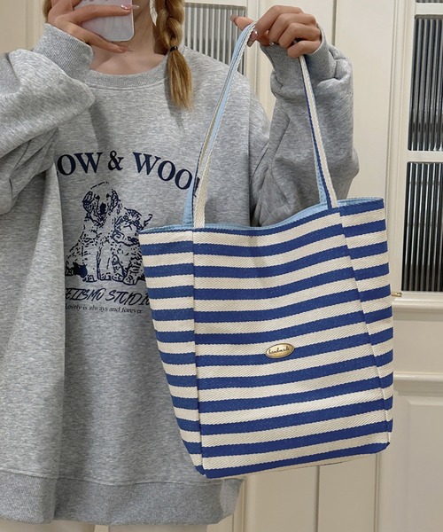 TORY BURCH トリーバーチ ノベルティ キャンバス生地 トートバッグ 