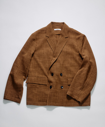 JOURNAL STANDARD relume（ジャーナルスタンダード　レリューム）の「テックキャンバス  ダブルプレスト ジャケット(セットアップ対応可能)（テーラードジャケット）」