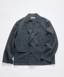 JOURNAL STANDARD relume | テックキャンバス ダブルプレスト ジャケット(セットアップ対応可能)(テーラードジャケット)