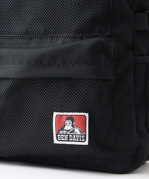 BEN DAVIS（ベンデイビス）の「【BEN DAVIS/ベンデイビス】メッシュポケットデイパック8460（バックパック/リュック・メンズ・レッド・FREE）」の9枚目の写真