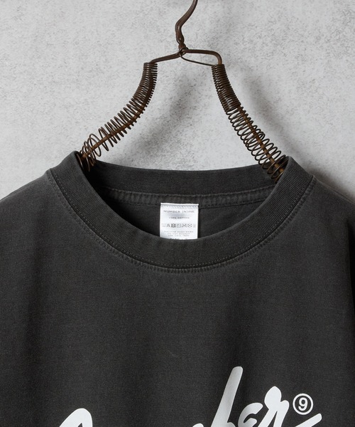 NUMBER (N)INE（ナンバーナイン）の「VINTAGE DYE GRAPHIC T-SHIRT / ヴィンテージダイ グラフィックプリント クルーネック Tシャツ（Tシャツ/カットソー・メンズ・ブラック系2/ブラック系3/ブラック系1/ブラック系4・2/4/3）」の18枚目の写真