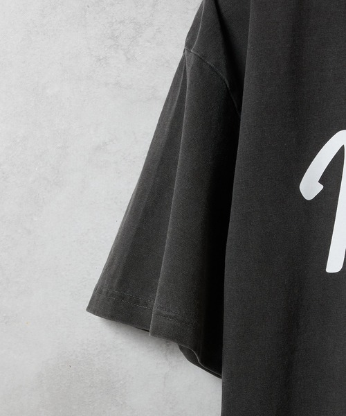 NUMBER (N)INE（ナンバーナイン）の「VINTAGE DYE GRAPHIC T-SHIRT / ヴィンテージダイ グラフィックプリント クルーネック Tシャツ（Tシャツ/カットソー・メンズ・ブラック系2/ブラック系3/ブラック系1/ブラック系4・2/4/3）」の20枚目の写真