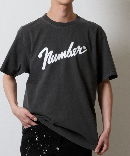 ナンバーナインTシャツミヤシタ時代ビンテージ VINTAGE DYE GRAPHIC T-SHIRT / ヴィンテージダイ グラフィック