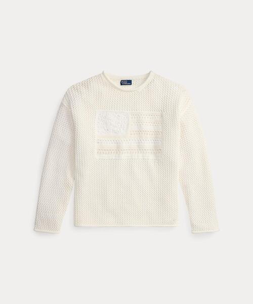 トーナル フラッグ ポインテール セーター（ニット/セーター）｜POLO