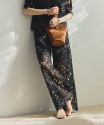 VERMEIL par iena | Cutwork Lace イージーパンツ(その他パンツ)
