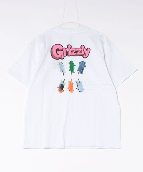 GRIZZLY(グリズリー)の「【ムラサキスポーツ限定】GRIZZLY/グリズリー 半袖 Tシャツ HAPPY ICE BEAR SST G26SS-2434(Tシャツ/カットソー・レディース・ホワイト/ブラック・M/L)」の3枚目の写真