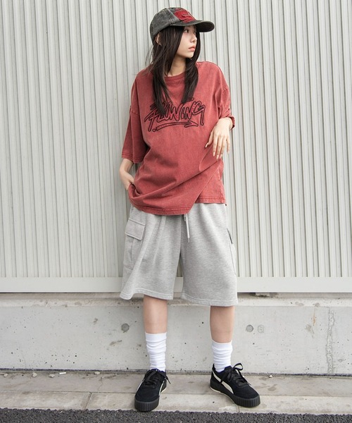 WEGO(ウィゴー)の「WEGO/【26年春新作】グラフィックBIG T(Tシャツ/カットソー・メンズ・ホワイト/ネイビー/レッド系その他/ブラック系その他・LARGE/MEDIUM)」の6枚目の写真