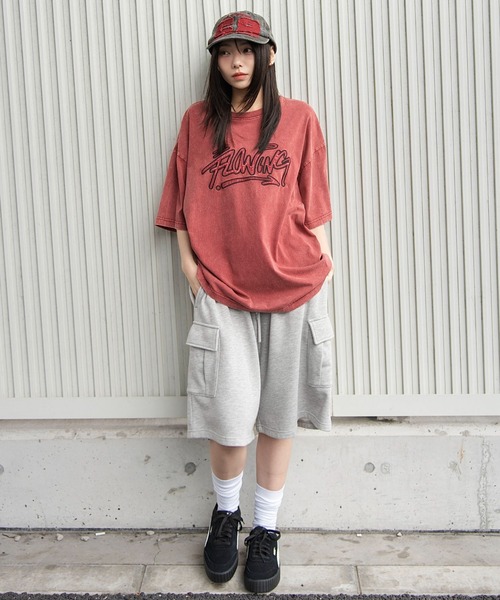 WEGO(ウィゴー)の「WEGO/【26年春新作】グラフィックBIG T(Tシャツ/カットソー・メンズ・ホワイト/ネイビー/レッド系その他/ブラック系その他・LARGE/MEDIUM)」の17枚目の写真