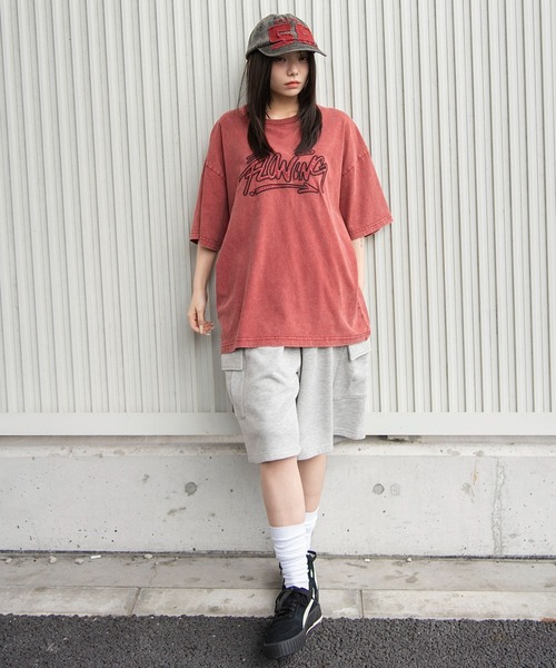 WEGO(ウィゴー)の「WEGO/【26年春新作】グラフィックBIG T(Tシャツ/カットソー・メンズ・ホワイト/ネイビー/レッド系その他/ブラック系その他・LARGE/MEDIUM)」の18枚目の写真