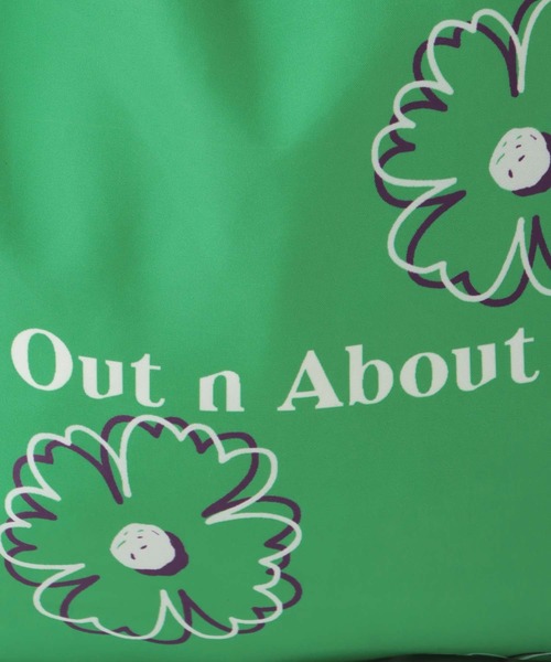 Out n About(アウトナバウト)の「eco bag (M)(エコバッグ/サブバッグ・レディース・パープル/グリーン/アイボリー/ブラック・FREE)」の11枚目の写真