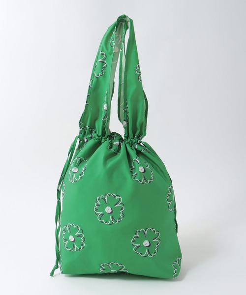 Out n About(アウトナバウト)の「eco bag (M)(エコバッグ/サブバッグ・レディース・パープル/グリーン/アイボリー/ブラック・FREE)」の13枚目の写真