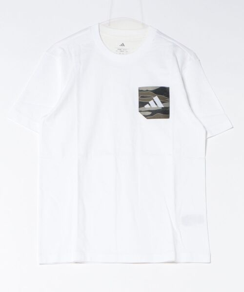 adidas(アディダス)の「《adidas》MCAMOPKTTシャツ(Tシャツ/カットソー・メンズ・ブラック/ホワイト・2XL/XL/L/M/S)」の2枚目の写真