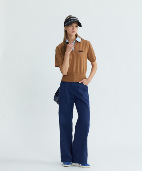 MONDAYFLOW(マンデーフロー)の「フィルソグッド デニムパンツ_ブルー(その他パンツ・レディース・その他・LARGE/MEDIUM/SMALL/X-SMALL)」の1枚目の写真