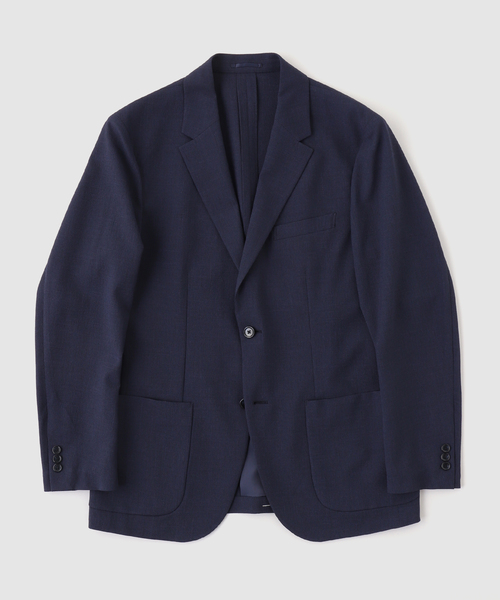 B.C STOCK(ベーセーストック)の「LINEN LIKE 2B ジャケット(テーラードジャケット・メンズ・ベージュ/チャコールグレー/ネイビー・X-LARGE/LARGE/MEDIUM/SMALL)」の3枚目の写真