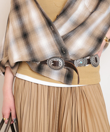 Puntovita | 【PUNTOVITA/プントヴィータ】CONCHO LEATHER BELT(ベルト)
