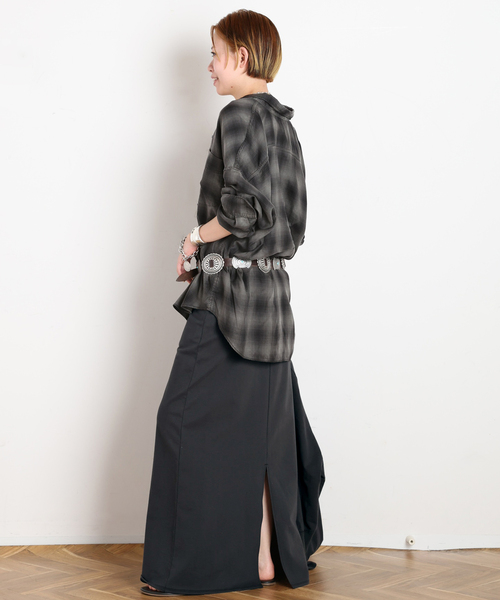 Puntovita(プントヴィータ)の「【PUNTOVITA/プントヴィータ】CONCHO LEATHER BELT(ベルト・レディース・ブラウン・85/80)」の4枚目の写真