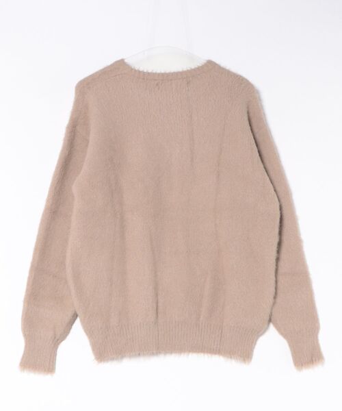DANKE SCHON(ダンケシェーン)の「DankeSchon/ダンケシェーン/NYLON SHAGGY CREWNECK(ニット/セーター・レディース・ホワイト・L)」の2枚目の写真