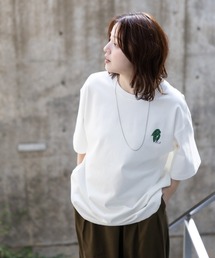 【meeny miny】【ボタニカルペインター「Saori ohwada」コラボ】アンスリウムTシャツ