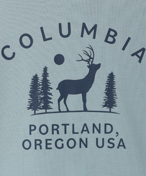 Columbia（コロンビア）の「コロンビア Columbia ウィメンズチェンブリンコーブショートスリーブTシャツ（Tシャツ/カットソー・レディース・アイボリー/ブルーグレー/ダークグレー/パープル・S/M/L/XL）」の12枚目の写真