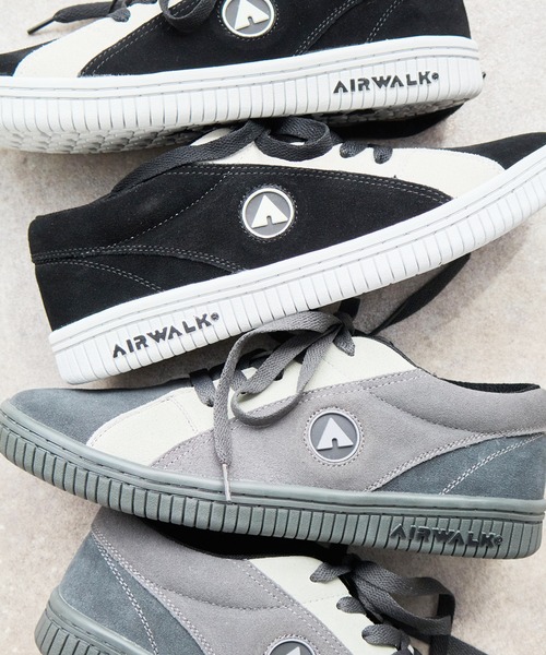 AIRWALK(エアウォーク)の「【AIRWALK/エアウォーク】ONE(スニーカー・メンズ・ブラック/グレー・27.5cm/26.0cm/27.0cm/28.0cm/25.5cm/26.5cm/28.5cm)」の4枚目の写真