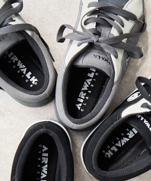 AIRWALK(エアウォーク)の「【AIRWALK/エアウォーク】ONE(スニーカー・メンズ・ブラック/グレー・27.5cm/26.0cm/27.0cm/28.0cm/25.5cm/26.5cm/28.5cm)」の5枚目の写真