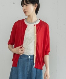 POU DOU DOU | 下前立て配色ニットカーディガン(カーディガン/ボレロ)