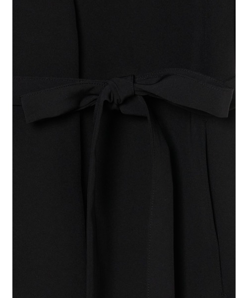 ILANIS(イラニス)の「Ease Layered Jacket(ノーカラージャケット・レディース・ライトブルー/ブラック/オフホワイト・FREE)」の9枚目の写真