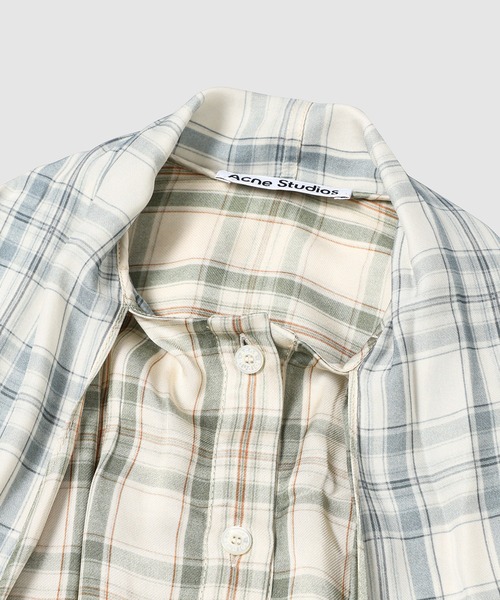 Acne Studios（アクネストゥディオズ）の「RW-WN-DRES000008（ワンピース・レディース・グリーン系その他・34）」の3枚目の写真