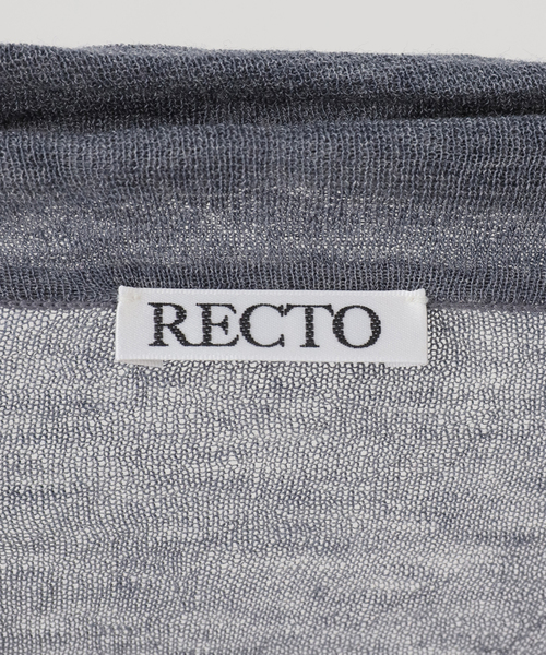 journal standard L'essage(ジャーナルスタンダードレサージュ)の「RECTO/レクト CREASE ポロ襟 ニット (COOL GREY) RW26SKTP003GR(ニット/セーター・レディース・チャコールグレー・MEDIUM)」の5枚目の写真