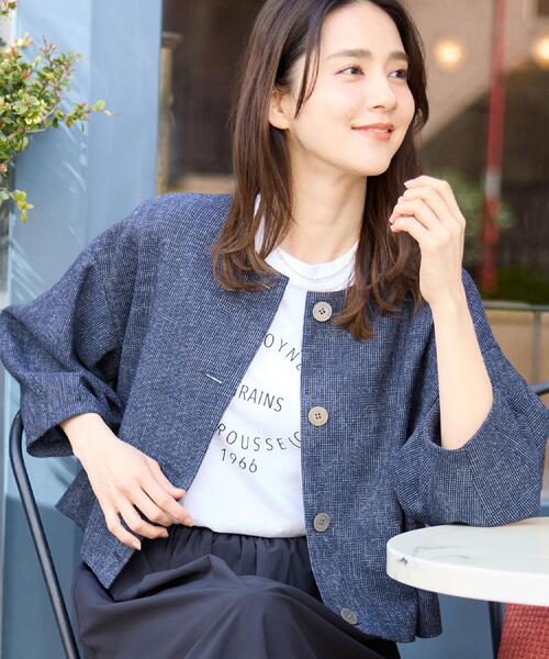 Reflect(リフレクト)の「【REGENCY WORKS/Reflect別注カラーあり】サークルモチーフTシャツ(Tシャツ/カットソー・レディース・オフホワイト/グリーン・00)」の8枚目の写真
