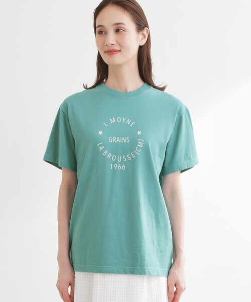 Reflect(リフレクト)の「【REGENCY WORKS/Reflect別注カラーあり】サークルモチーフTシャツ(Tシャツ/カットソー・レディース・オフホワイト/グリーン・00)」の20枚目の写真