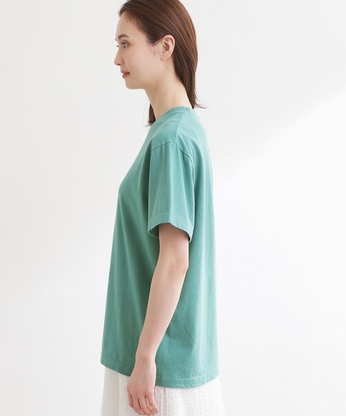 Reflect(リフレクト)の「【REGENCY WORKS/Reflect別注カラーあり】サークルモチーフTシャツ(Tシャツ/カットソー・レディース・オフホワイト/グリーン・00)」の21枚目の写真
