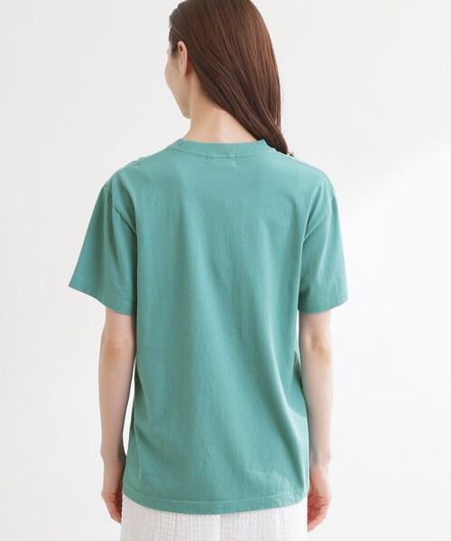 Reflect(リフレクト)の「【REGENCY WORKS/Reflect別注カラーあり】サークルモチーフTシャツ(Tシャツ/カットソー・レディース・オフホワイト/グリーン・00)」の3枚目の写真