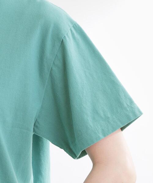 Reflect(リフレクト)の「【REGENCY WORKS/Reflect別注カラーあり】サークルモチーフTシャツ(Tシャツ/カットソー・レディース・オフホワイト/グリーン・00)」の5枚目の写真