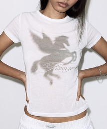 A'GEM/9 × .kom 『FANCY CLUB/ファンシークラブ』SHADOW PEGASUS TEE/シャドーペガサスTシャツ