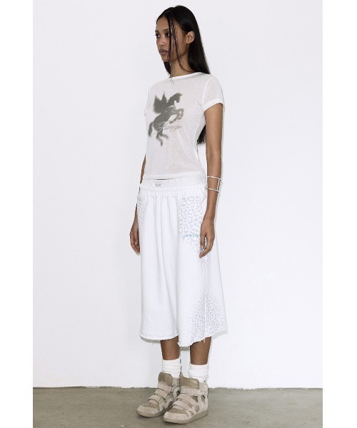FANCY CLUB(ファンシークラブ)の「A'GEM/9 × .kom 『FANCY CLUB/ファンシークラブ』SHADOW PEGASUS TEE/シャドーペガサスTシャツ(Tシャツ/カットソー・レディース・ホワイト・FREE)」の5枚目の写真