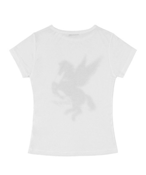 FANCY CLUB(ファンシークラブ)の「A'GEM/9 × .kom 『FANCY CLUB/ファンシークラブ』SHADOW PEGASUS TEE/シャドーペガサスTシャツ(Tシャツ/カットソー・レディース・ホワイト・FREE)」の8枚目の写真