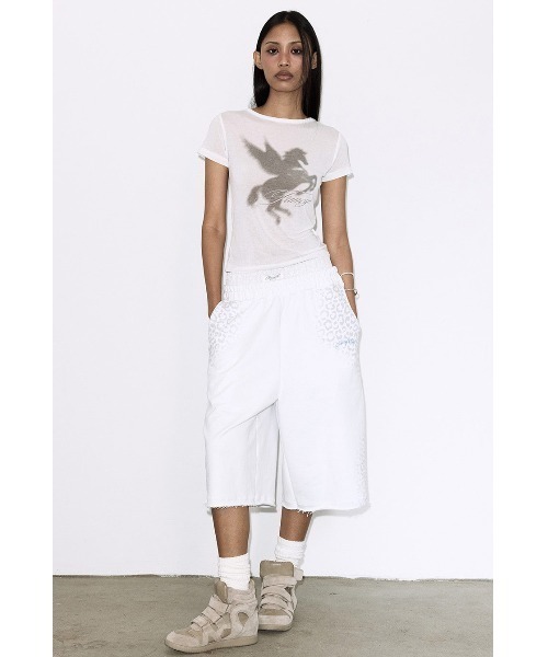 FANCY CLUB(ファンシークラブ)の「A'GEM/9 × .kom 『FANCY CLUB/ファンシークラブ』SHADOW PEGASUS TEE/シャドーペガサスTシャツ(Tシャツ/カットソー・レディース・ホワイト・FREE)」の2枚目の写真