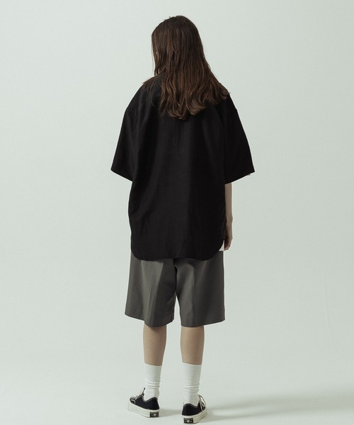 SLICK(スリック)の「【SLICK/スリック】Linen Rayon Regular Shirt/リネンレーヨンレギュラーカラーシャツ(シャツ/ブラウス・メンズ・サックスブルー/ブラック/ブラウン・1/3/2)」の18枚目の写真