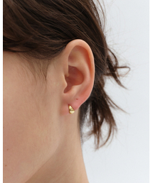 ANOTHERLAYER（アナザーレイヤー）の「Mini Oval Hoop Earring - Gold (silver925)（ピアス（両耳用））」