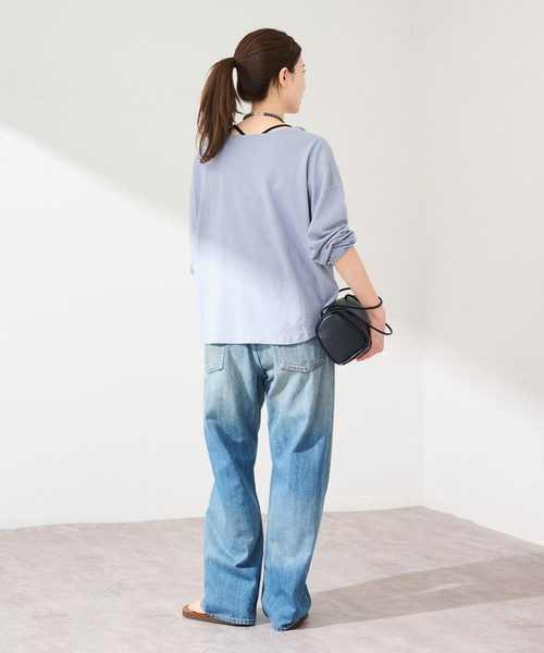 FRAMeWORK(フレームワーク)の「HEMP COTTON リングドット3WAY カーディガン(カーディガン/ボレロ・レディース・ホワイト/ブルー/ベージュ・FREE)」の17枚目の写真