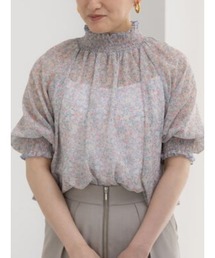 Te chichi（テチチ）の「パターンアソートシャーリングブラウス（シャツ/ブラウス）」