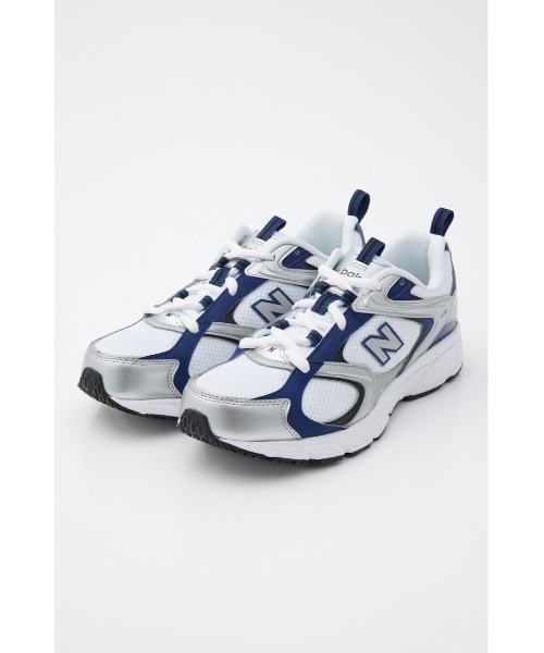 NEW BALANCE(ニューバランス)の「U408(スニーカー・レディース・ネイビー/ライトグレー/シルバー・23cm/25cm/24.5cm/24cm/23.5cm)」の1枚目の写真