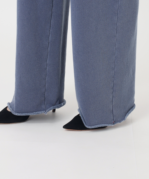 AP STUDIO(エーピーストゥディオ)の「【XIRENA/キセレナ】STRAIGHT SWEAT PANTS(スウェットパンツ・レディース・ブルー・38/36)」の17枚目の写真