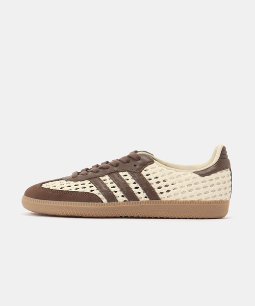 adidas Originals(アディダスオリジナルス)の「adidas Originals SAMBA OG W IH9373(スニーカー・レディース・ベージュ・25cm/24.5cm/24cm/23.5cm/23cm)」の1枚目の写真