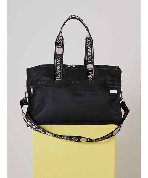 LeSportsac(レスポートサック)の「【SNIDEL×LeSportsac】DELUXE MED WEEKNDER MH(ショルダーバッグ・レディース・シルバー/ブラック・F)」の2枚目の写真